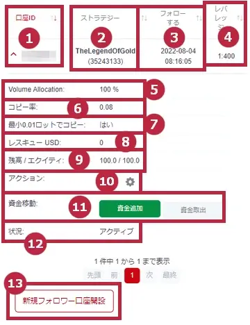 HFコピーmyフォロワー口座の13項目モバイルサイズ
