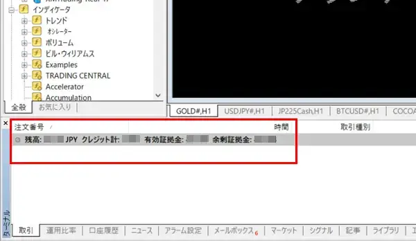 MT4で確認する方法