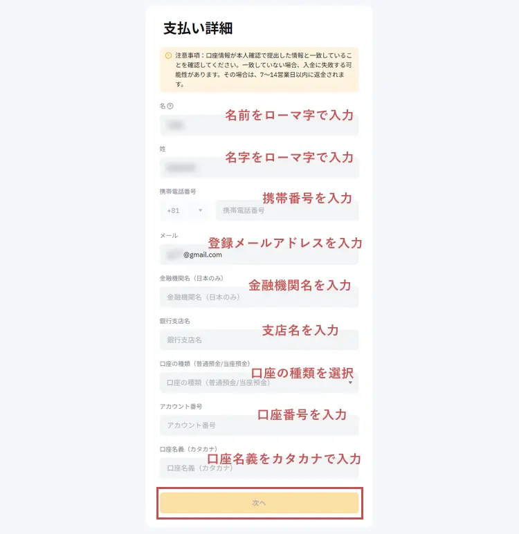 Bybit E-Checkでのワンクリック購入画面